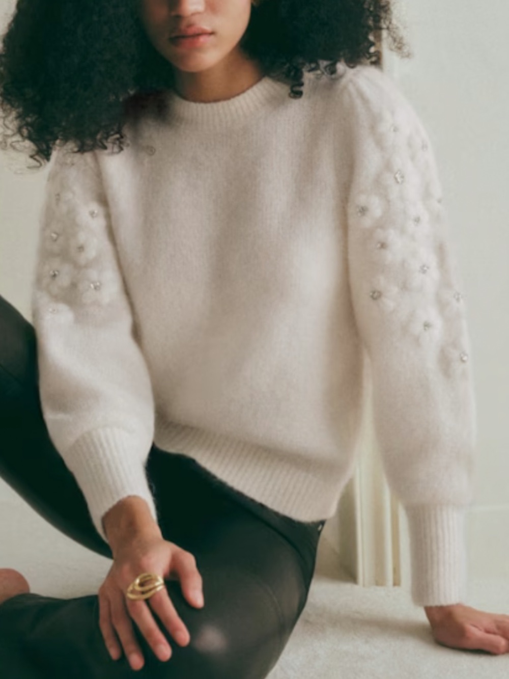 NWT! Sezane Mohair sweater